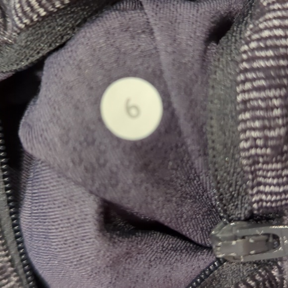 Lululemon In Stride Jacket Coal Wee Stripe / Coal - Picture 8 of 14